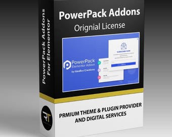 PowerPack Addons Pro pour Elementor sous licence originale téléchargement numérique
