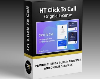 HT Click To Call WordPress Plugin | Original License, Lifetime Updates (Digital Download)