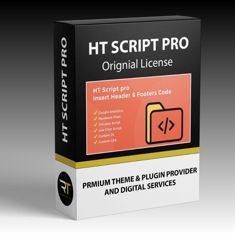 HT Script Pro | Wordpress Header Footer Code Plugin | Original License ...