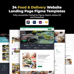 React Food Delivery App UI Template Responsive Frontend Website Template Restaurant Listing Cart Login Signup