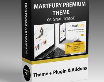 Martfury Premium WordPress Theme WooCommerce Marketplace Multi Vendor Lifetime License