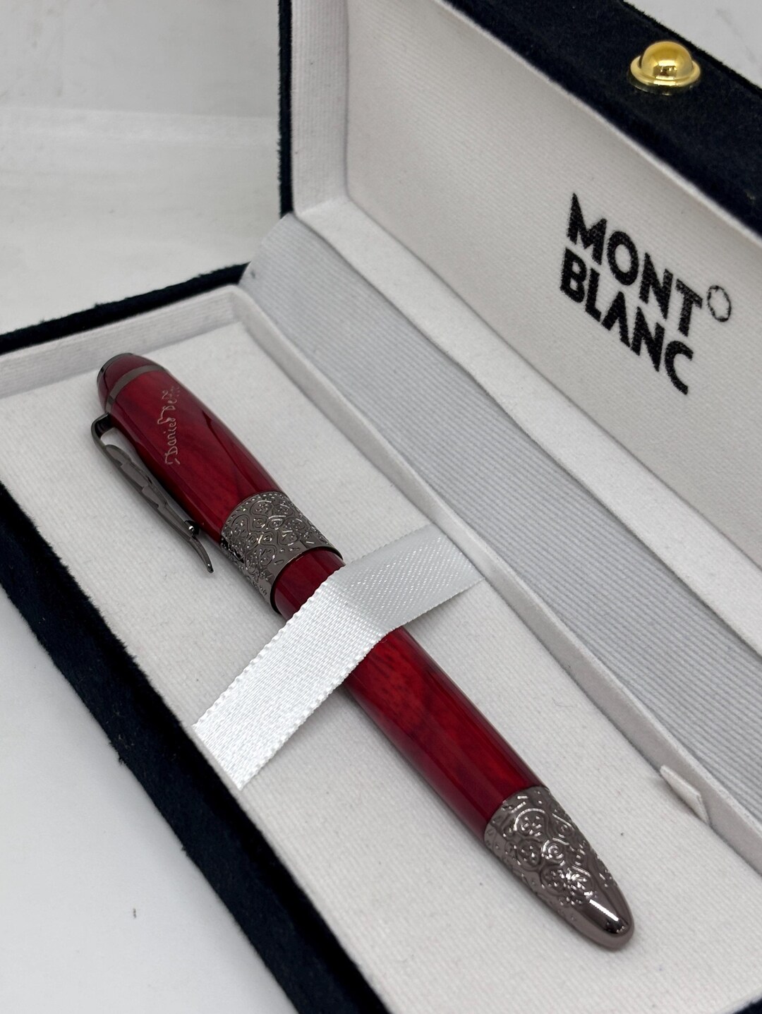 Vintage Montblanc Ballpoint Pen With Elegant Box Free Ship Etsy