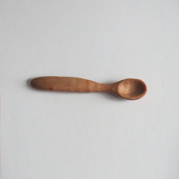 Tiger Maple Baby Spoon