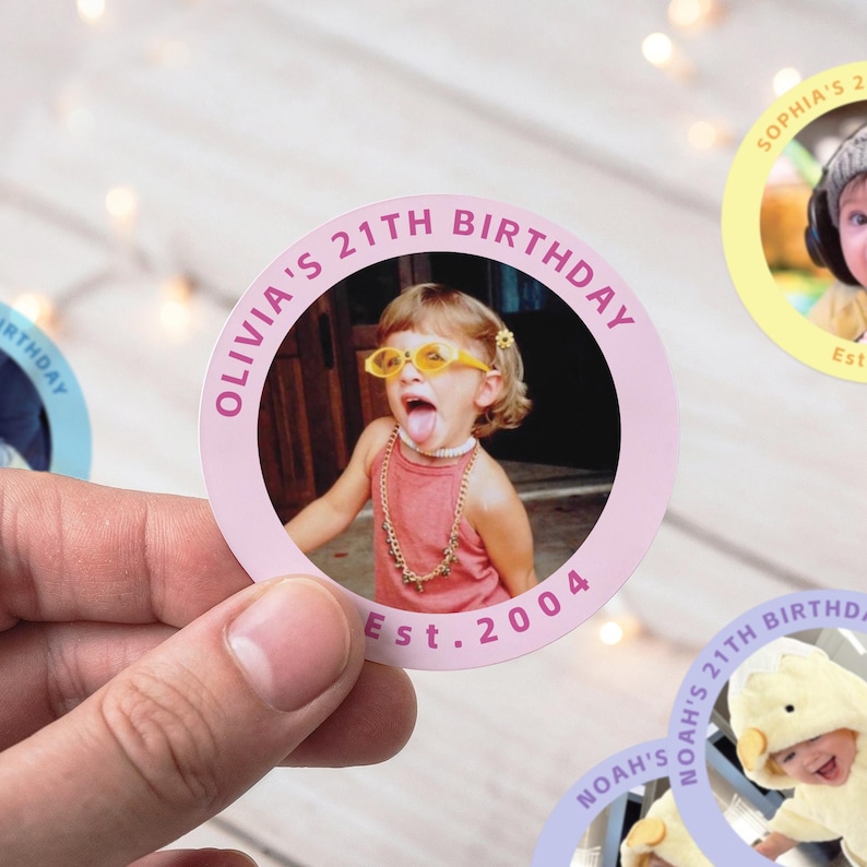 persoanlised stickers