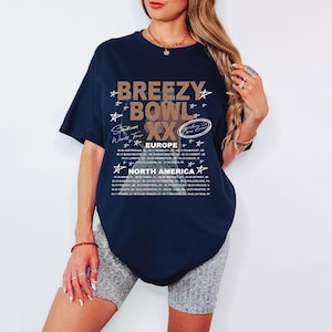 Retro Music Graphic Tee: Breezy Bowl XX - Comfort Colors Vintage Shirt