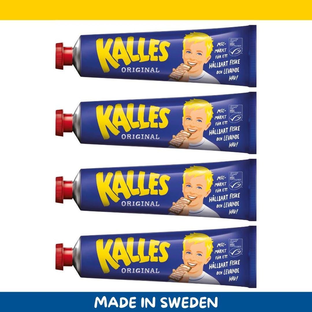 4-pack Kalles Original Kaviar – 4 × 190 G (4 × 6.7 Oz) - Etsy