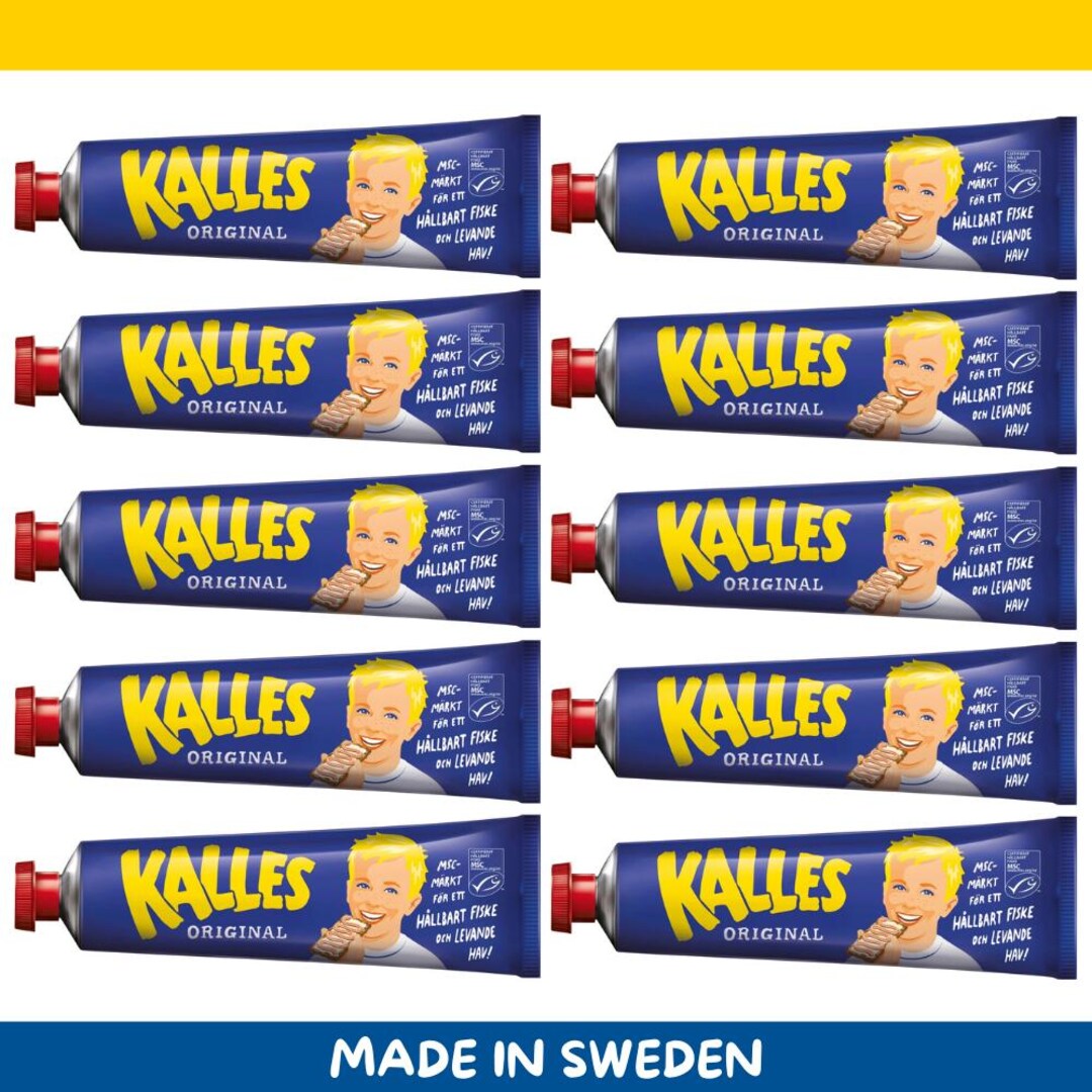 10-pack Kalles Original Kaviar – 10 × 190 G (10 × 6.7 Oz) - Etsy