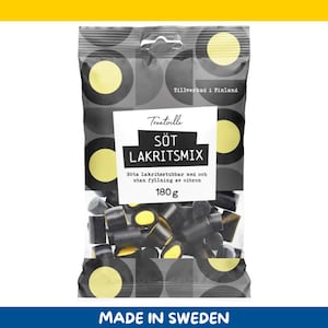 Treatville Sweet Licorice Mix – 180g / 6.3 oz Flavorful Licorice Treats