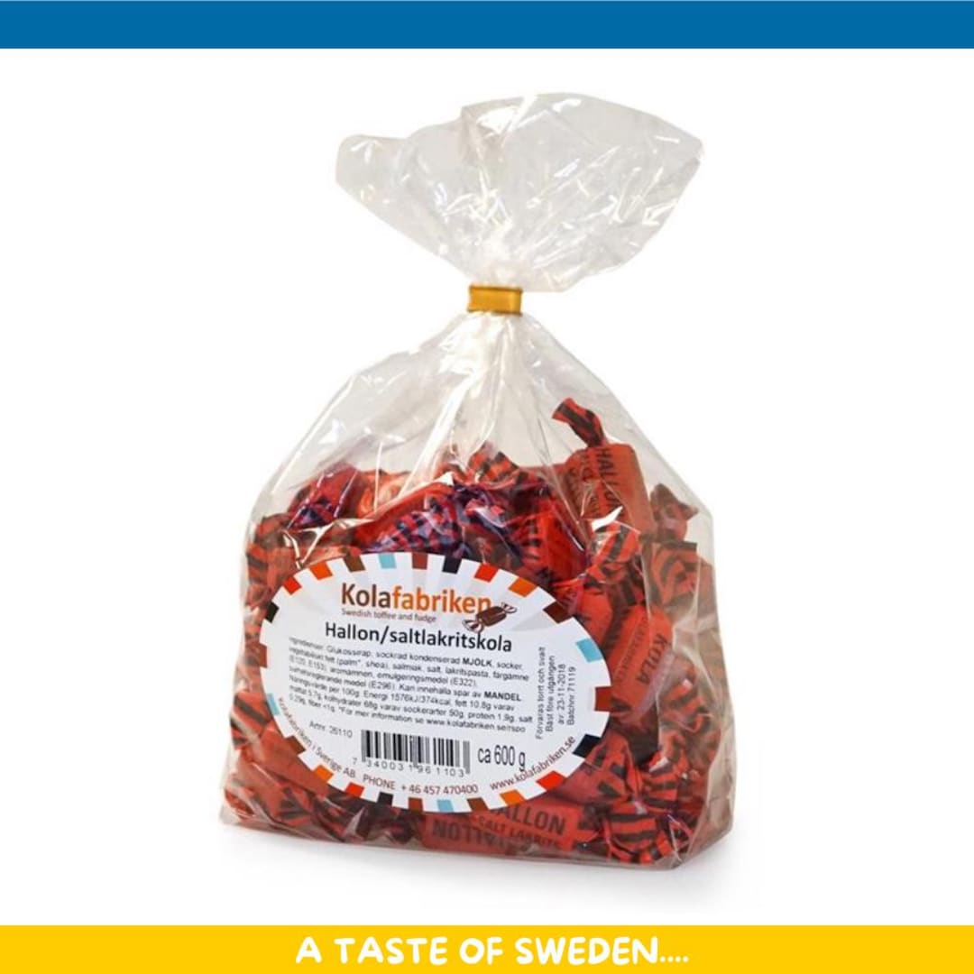 Swedish Raspberry Lakritsfabriken Swedish Raspberry & Salty Licorice Toffee – Chewy ...