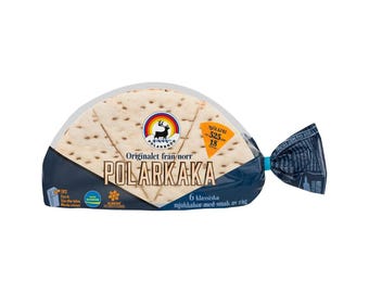 Polarbröd Polarkaka – Traditional Swedish Soft Flatbread (525 g / 18.5 oz)
