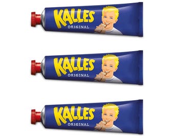 3 tubetti di Kalles Kaviar Original – Crema spalmabile svedese di uova di pesce affumicate (tubetto da 300 g / 10,6 oz / 0,66 libbre)