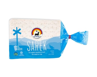 Polarbröd Tunnbröd Sarek – Soft Swedish Rye Flatbread (375 g / 13.2 oz, 8 pcs)