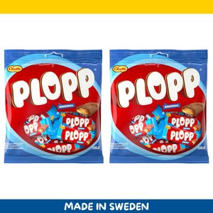 2 Pack – Cloetta Choklad Plopp Mini – Swedish Milk Chocolate & Toffee Mini Bars (316 g / 11.2 oz)