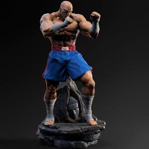 Muay Thai Figurine - Etsy