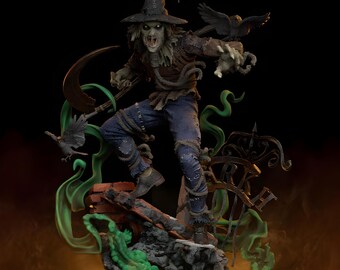 The Fear Alchemist STL Figurine | Stl Horror Scientist Model | 3D Print Figurine | Psychological Terror Statue | Digital Download