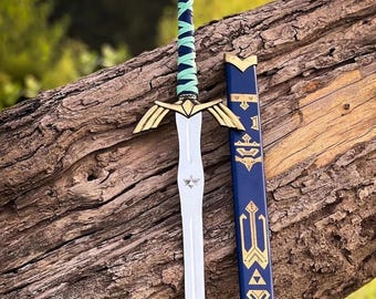 Legend of Zelda Master Sword Replica | Handmade Skyward Inspired Gaming Collectible