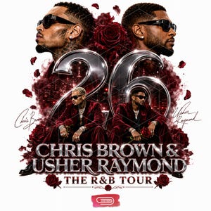 Chris Brown and Usher Raymond PNG, The R and B Tour 2026 Digital Design,  Hip Hop RnB PNG File for Sublimation, Custom Bootleg Rap Tee