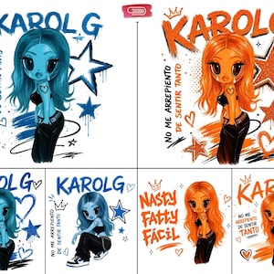 Karol G Portrait - Etsy