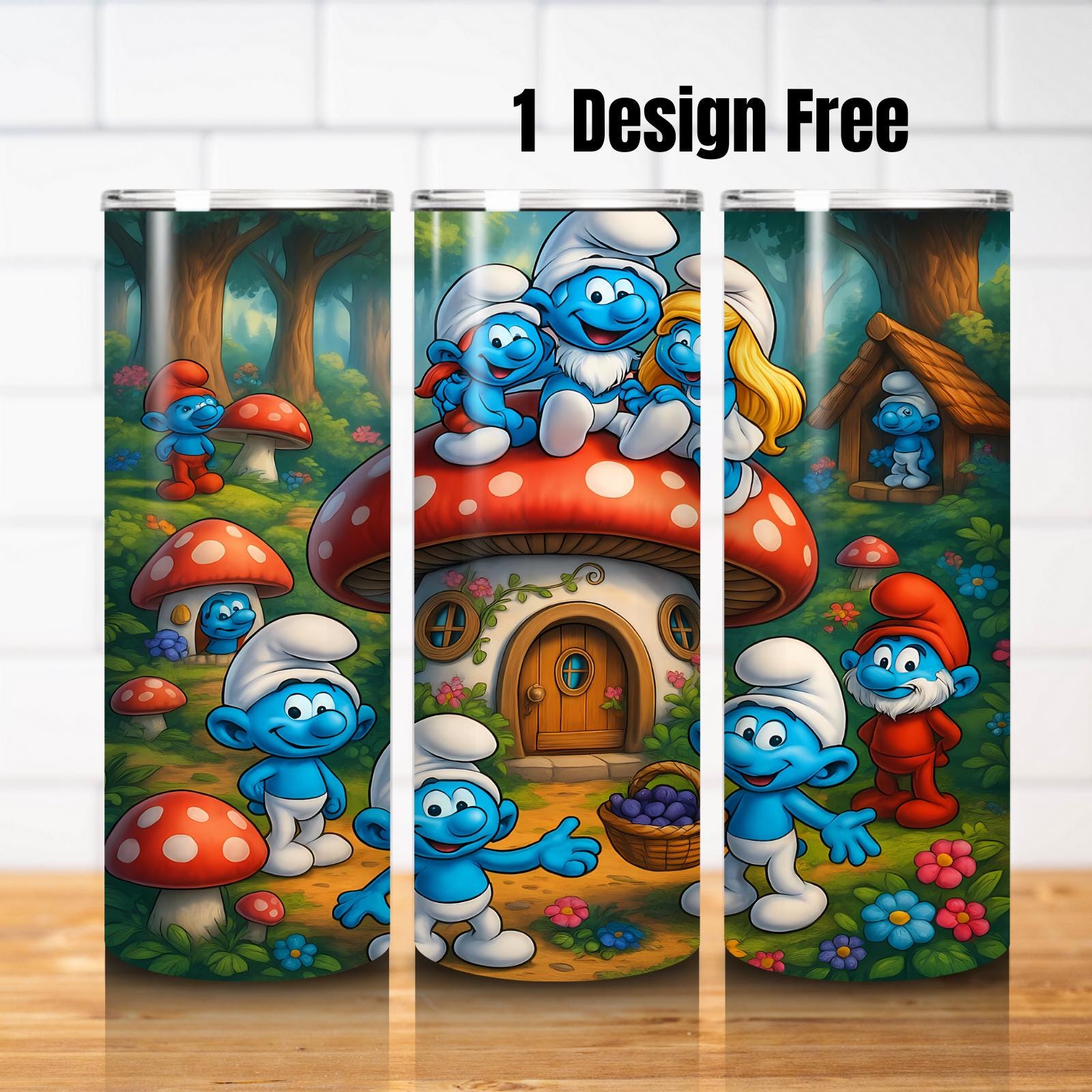 スマーフガール　新品 Girl smurf - Etsy 日本