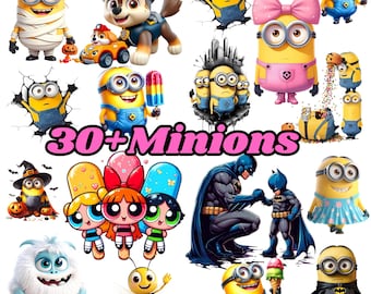 30+ Minions Png bundle, Minions clipart, Minions png, Kevin svg, Stuart svg, Gru svg, Minions layered Minion Tumblers Bundle