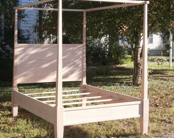Wood Bed Canopy Etsy