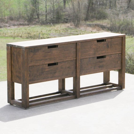 Bt040d Hardwood Entry or Dresser, W/shoe Rack; X3130A, Console, 3 Overlap  Drawers, Grid Panel Top; X1211A, Narrow Entry Storage or Bedside. - Etsy