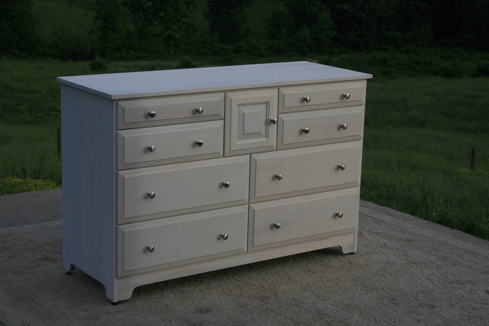 X8421A hardwood 8 Drawer Dresser Overlap Drawers Flat Etsy