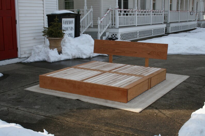 Twin day Bed That Converts to Side by Side 2 Twin Mattresses Etsy