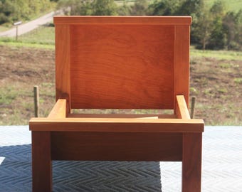 NpRsV01-S Handcrafted Doll or Small Pet Bed, headboard, 12"x20"; NpRsV01-M  Medium Size: 22"x32"; NprsV01-L, 30" x 43"- American Hardwood
