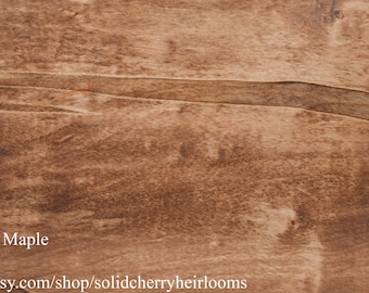 Wormy Maple Samples Group 3