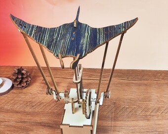 Produktbild von Verbessertes Handgefertigtes Elektrisches Manta-Rochen-Ornament Aus