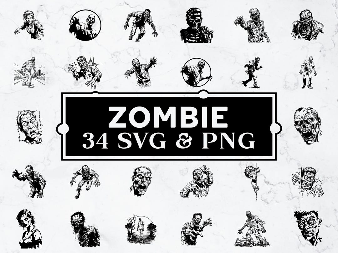 Zombie Racing Svg Zombie SVG PNG Bundle, Halloween Clipart, Cricut Cut File - Etsy