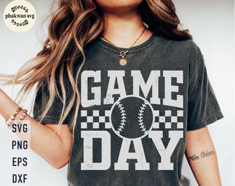 Spieltag SVG: Sport T-Shirt Design (Digitaler Download)
