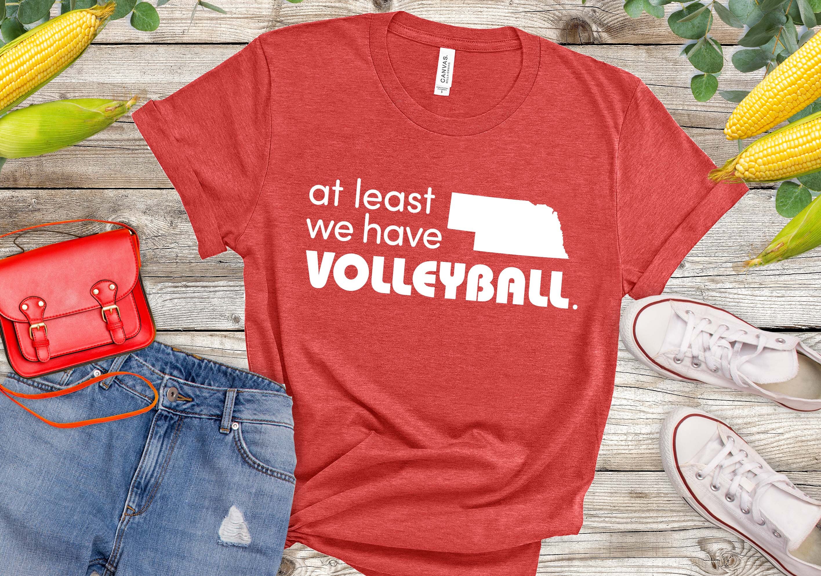 Nebraska Volleyball Shirt Etsy