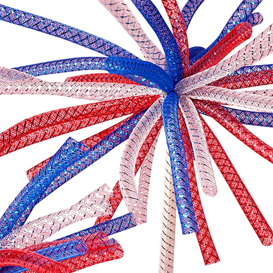 TUBE Mesh Ribbon In Several Colors 8mm 3 YARDS Floral Etsy