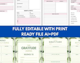 All In One Digital Planner 2026 2027 2028 GoodNotes Notability Daily Weekly Journal
