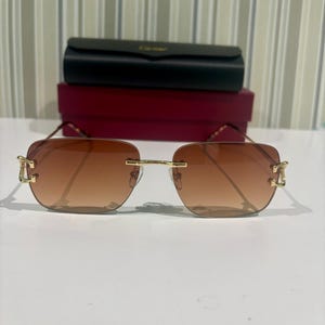 Gold frame cartier - Etsy 日本