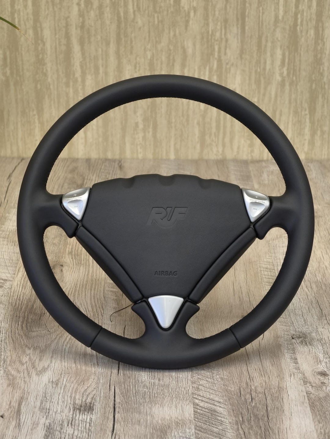 ruf-dakara-steering-wheel-porsche-cayenne-genuine-leather-etsy