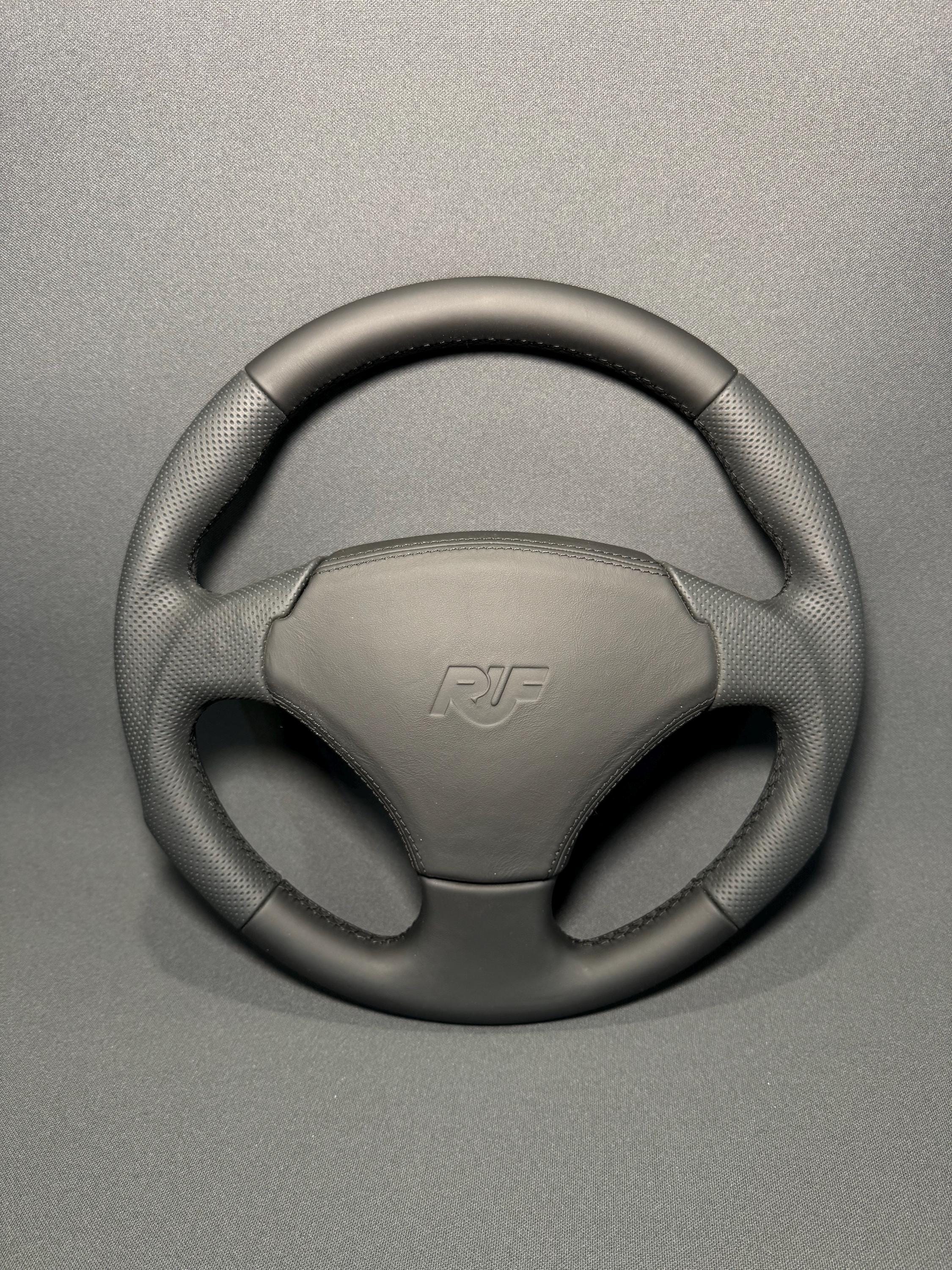 RUF ステアリング付 ポルシェ 911 964 993 996 997 986 RUF Steering Wheel Porsche 911 964 993 996 997 Boxster 986 Leather