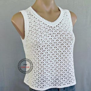 レース編みのTシャツパターン | グレースTシャツDIY | サマーコットントップス
