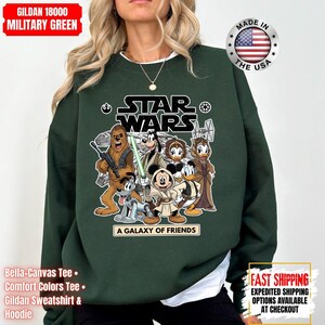 Disney Star Wars Shirt, Mandalorian Sweatshirt, Darth Vader Comfort Colors Shirt, Chewbacca Shirt, Star Jedi Shirt, Luke Skywalker Tee image 16