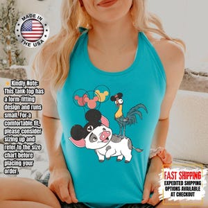Hei Girl Hei Moana Tank Top, Disney Princess Moana Tank Top, Disney Trip, Disneyland Vacation Group Tank Tee image 4