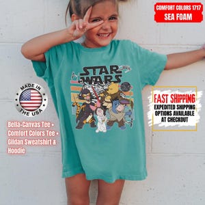 Disney Star Wars Shirt, Mandalorian Sweatshirt, Darth Vader Comfort Colors Shirt, Chewbacca Shirt, Star Jedi Shirt, Luke Skywalker Tee image 14