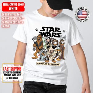 Disney Star Wars Shirt, Mandalorian Sweatshirt, Darth Vader Comfort Colors Shirt, Chewbacca Shirt, Star Jedi Shirt, Luke Skywalker Tee image 7