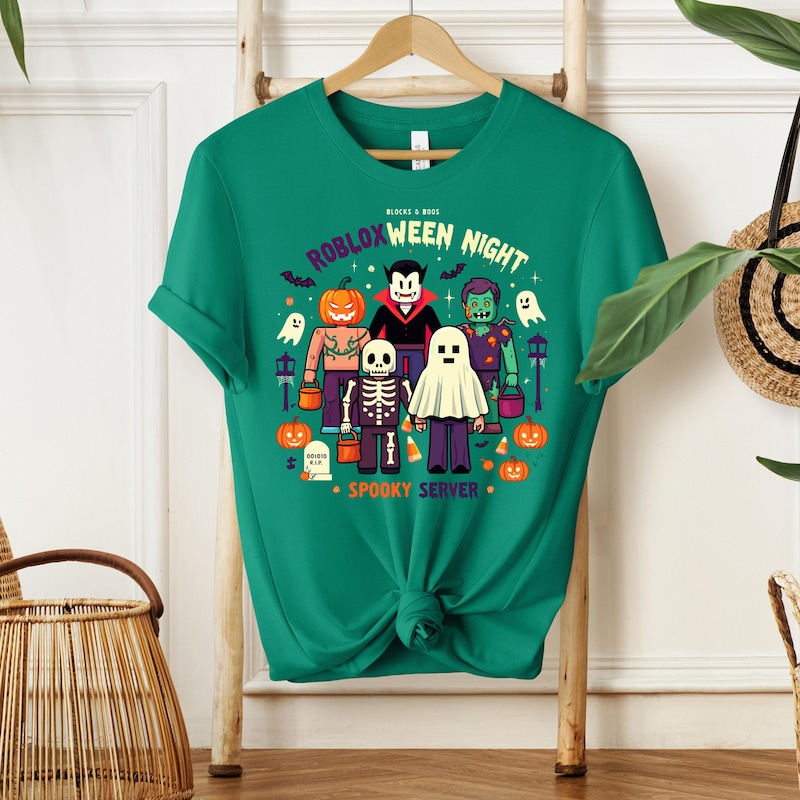 Roblox Halloween T Shirt - Etsy