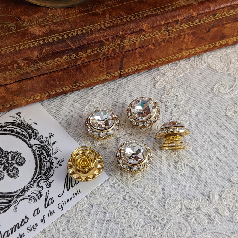 18th Century Hair Decorations, Marie Antionette Hair, Rococo Jewelry, Eighteenth Century Hair, Historical Hair crystals, Historical Jewelry image 3