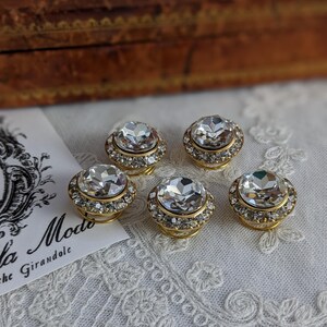 18th Century Hair Decorations, Marie Antionette Hair, Rococo Jewelry, Eighteenth Century Hair, Historical Hair crystals, Historical Jewelry image 7