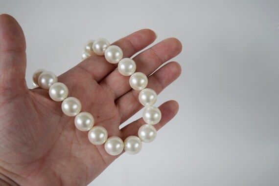 Collier Tour De Cou Perles Et Coquillages Années 2000 - Noir - Occasion