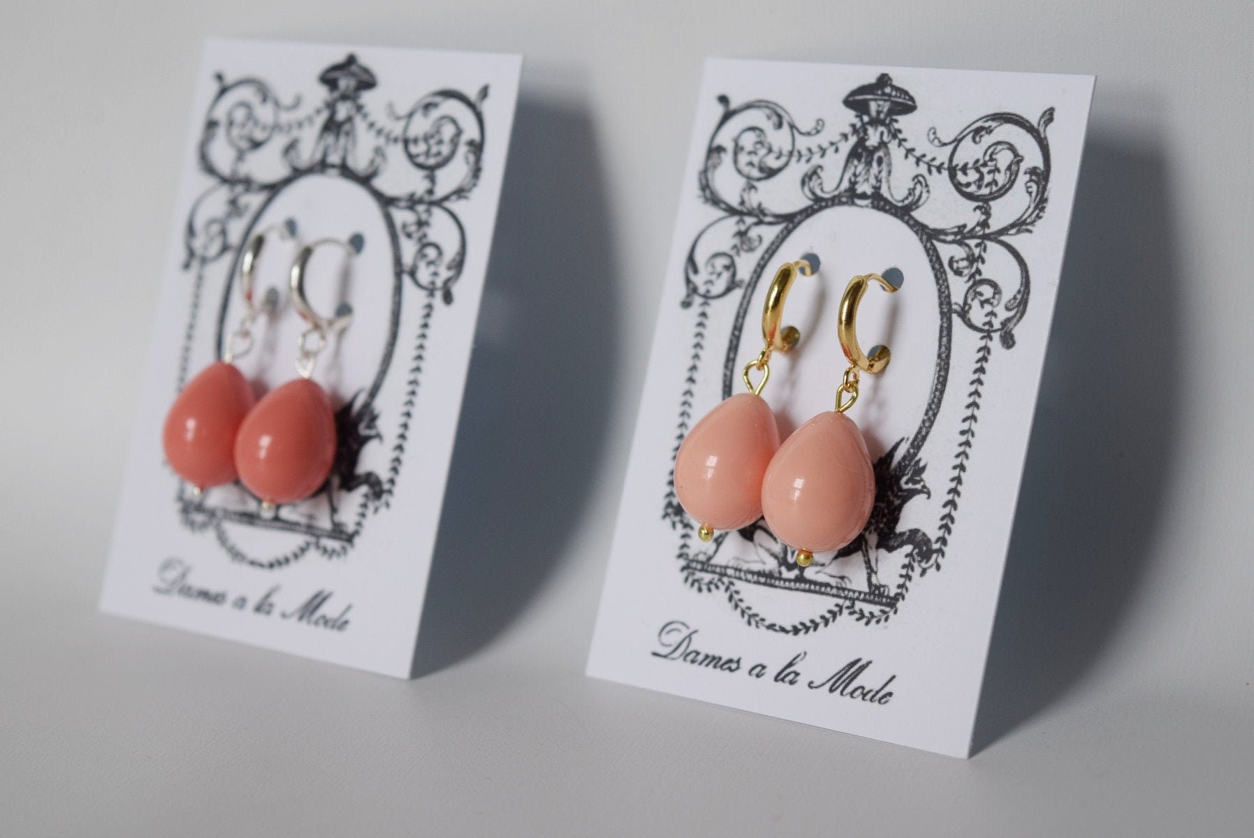 Collana di perle di perle rosse di perle, collana rossa Regency, girocollo  del 19 secolo rosso corallo, gioielli Jane Austen, collana di perle rosse  storica -  Italia