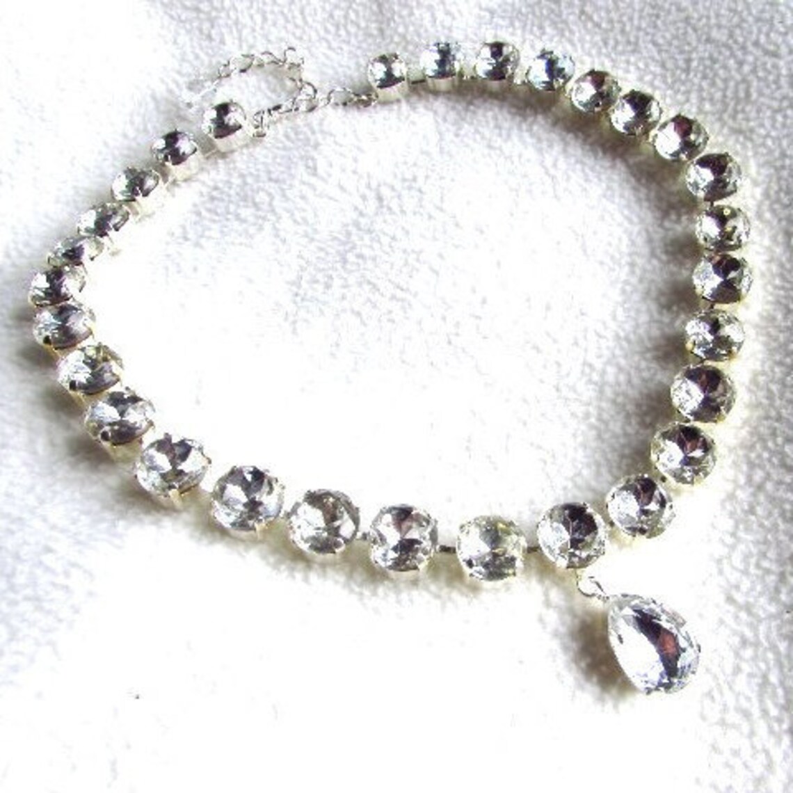 Queen Victoria's Diamond Necklace Paste Collet Necklace Etsy